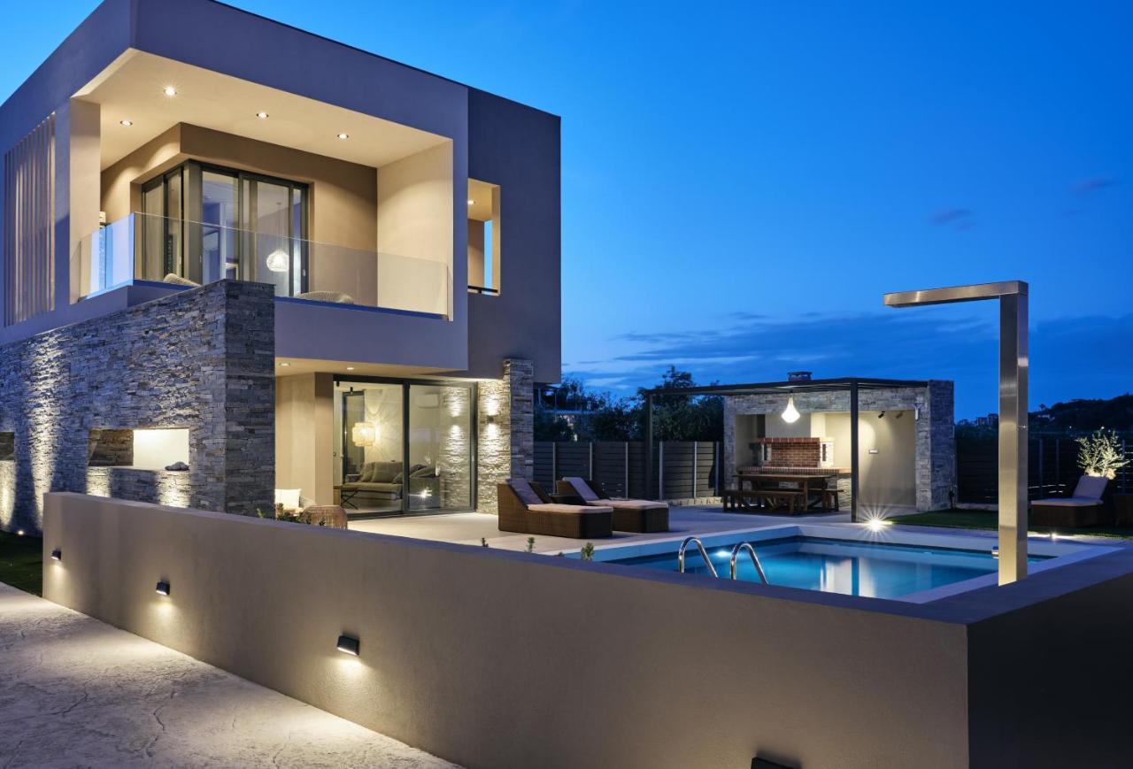 Aguacate Glafki With Heated Private Swimming Pool Villa Tsilivi  Exterior photo